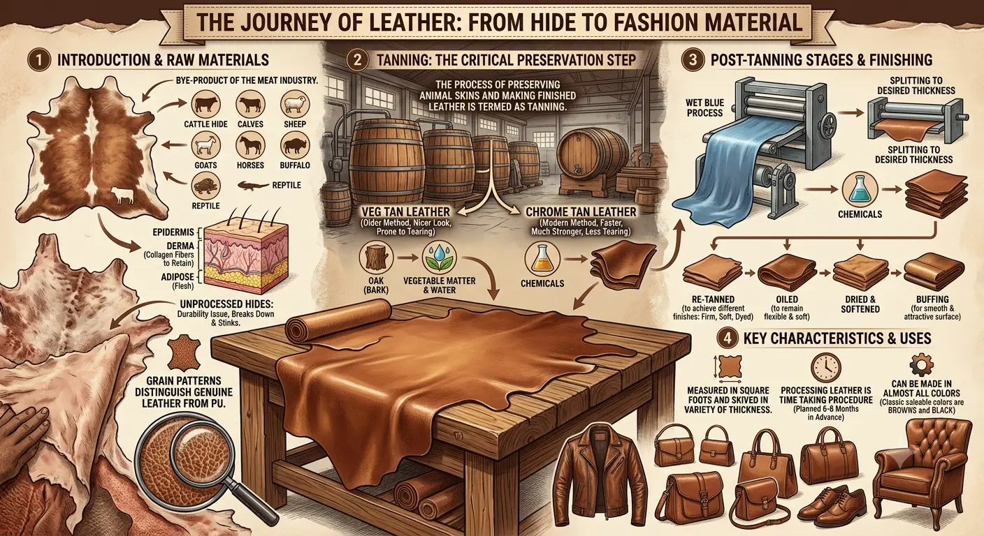 leather tanning process